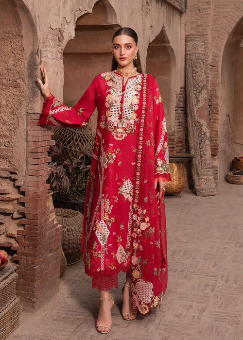 Saira Shakira | Breeze Luxury Lawn | ROSE-6-A - by Libasekhas UK - Registered Vendor of : Saira Shakira - 100% Original Designer Dress