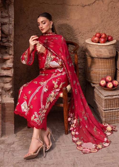 Saira Shakira | Breeze Luxury Lawn | ROSE-6-A - by Libasekhas UK - Registered Vendor of : Saira Shakira - 100% Original Designer Dress