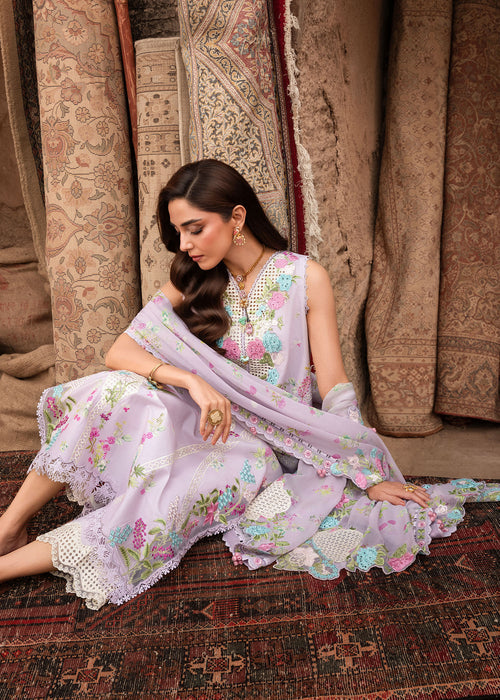 Saira Shakira | Breeze Luxury Lawn | ROSE-6-B - by Libasekhas UK - Registered Vendor of : Saira Shakira - 100% Original Designer Dress