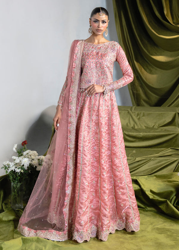 Haseens | Naira Formals | Rose - by Libasekhas UK - Registered Vendor of : Haseens - 100% Original Designer Dress