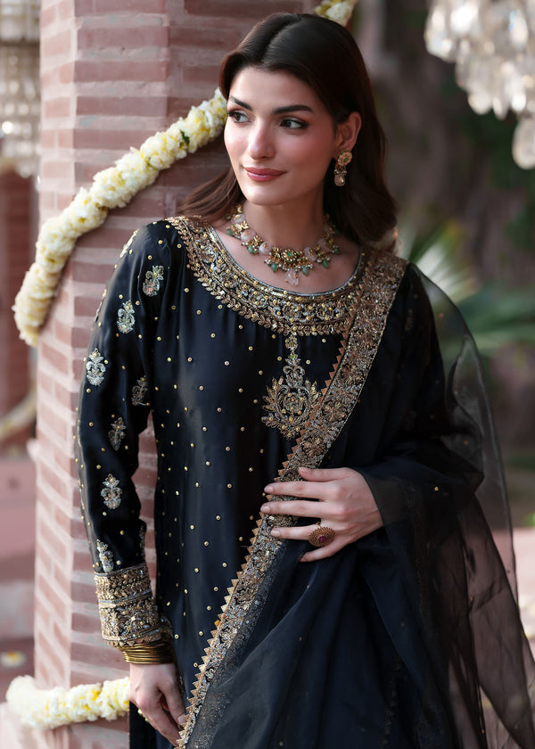 Haseens | Riwayat Luxe | Mehvar Silk - by Libasekhas UK - Registered Vendor of : Haseens - 100% Original Designer Dress