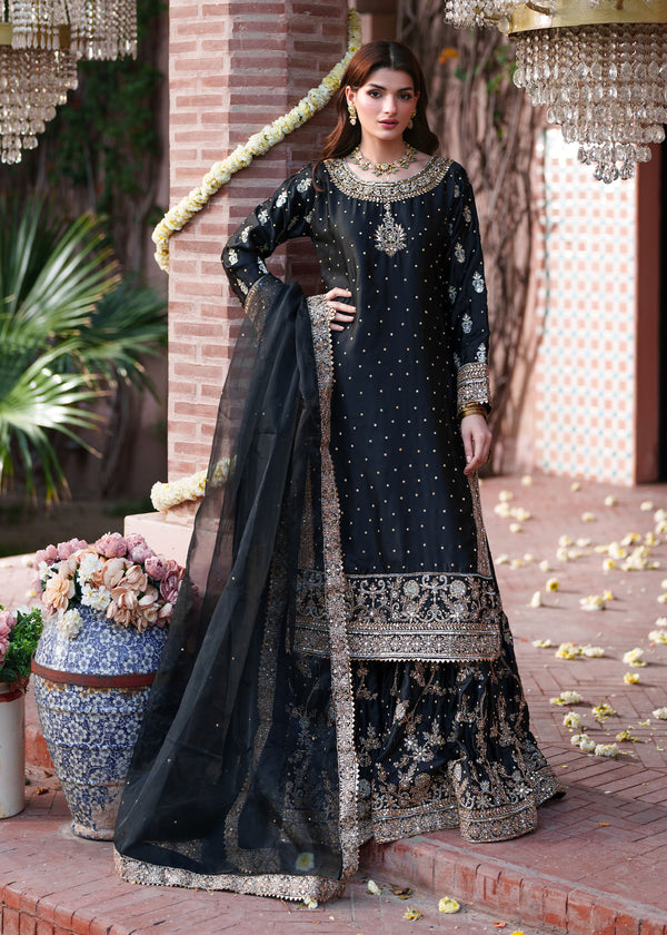 Haseens | Riwayat Luxe | Mehvar Silk - by Libasekhas UK - Registered Vendor of : Haseens - 100% Original Designer Dress