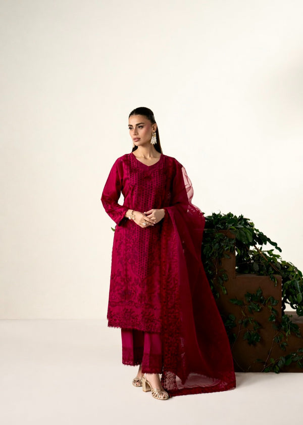 Haseens | Mahra Pret | Surkhzar - by Libasekhas UK - Registered Vendor of : Haseens - 100% Original Designer Dress