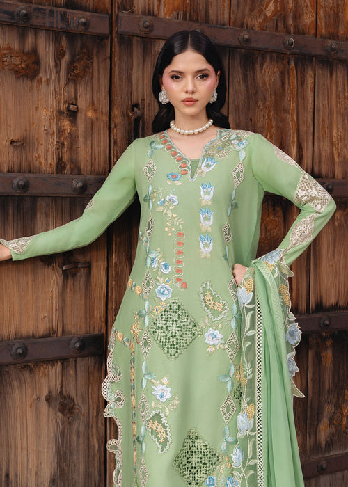 Saira Shakira | Raya Lawn Pret | Celeste Bloom - by Libasekhas - Registered Vendor of : Saira Shakira - 100% Original Designer Dress