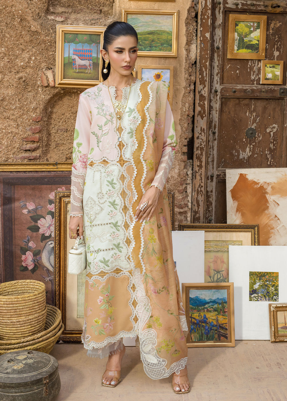 Saira Shakira | Bloom Lawn | LANA 1B - by Libasekhas - Registered Vendor of : Saira Rizwan - 100% Original Designer Dress