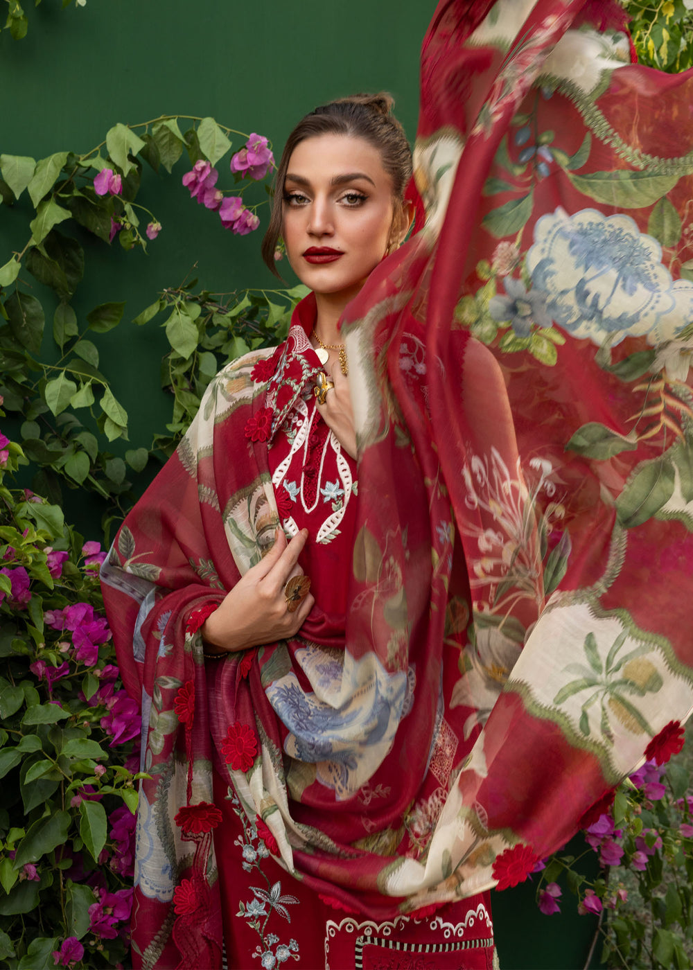 Saira Shakira | Bloom Lawn | ELISE 1B - by Libasekhas - Registered Vendor of : Saira Rizwan - 100% Original Designer Dress