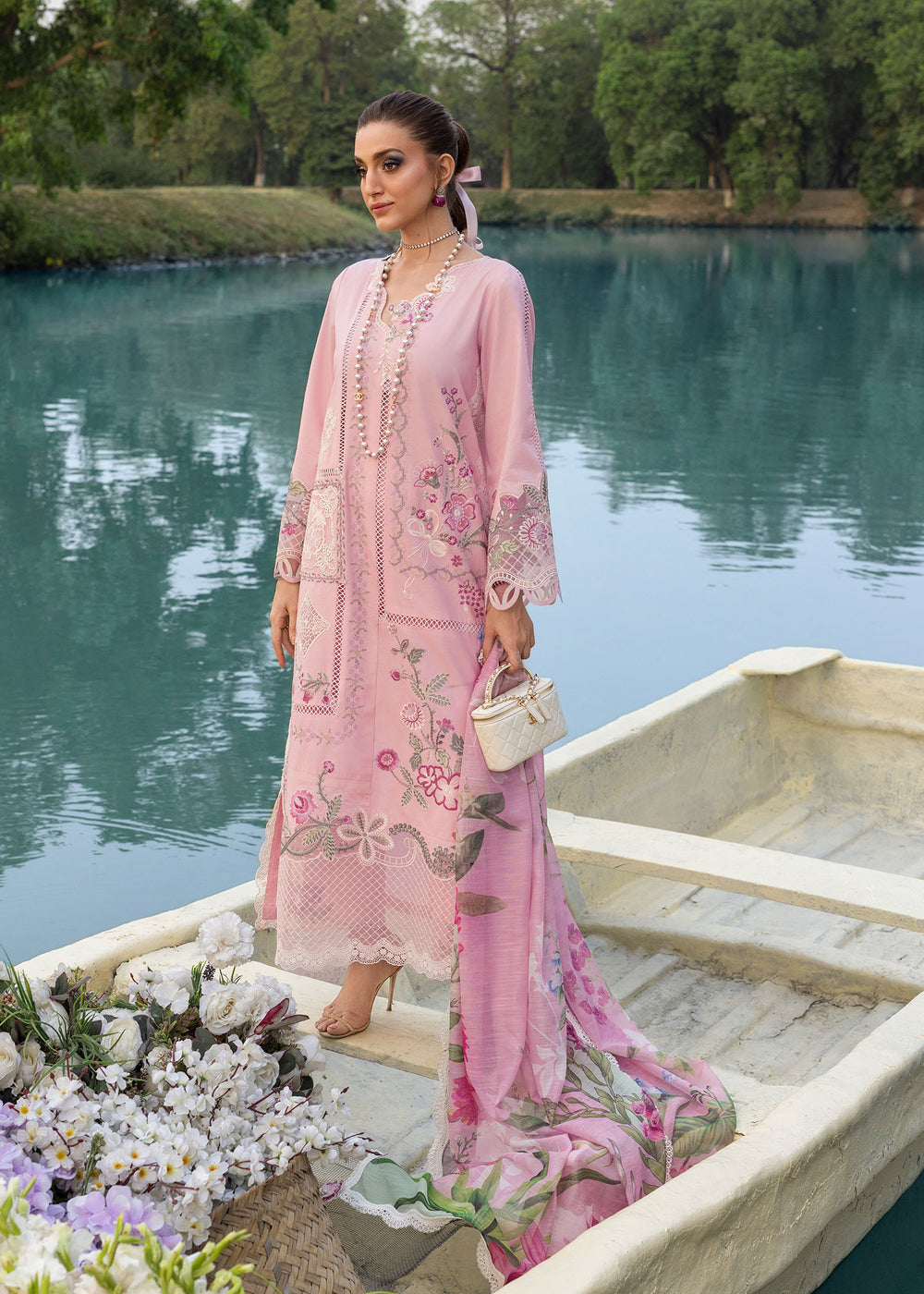 Saira Shakira | Bloom Lawn | IRIS 1A - by Libasekhas - Registered Vendor of : Saira Rizwan - 100% Original Designer Dress