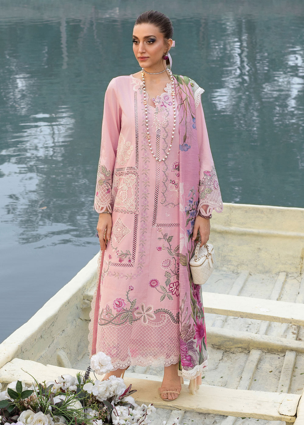 Saira Shakira | Bloom Lawn | IRIS 1A - by Libasekhas - Registered Vendor of : Saira Rizwan - 100% Original Designer Dress