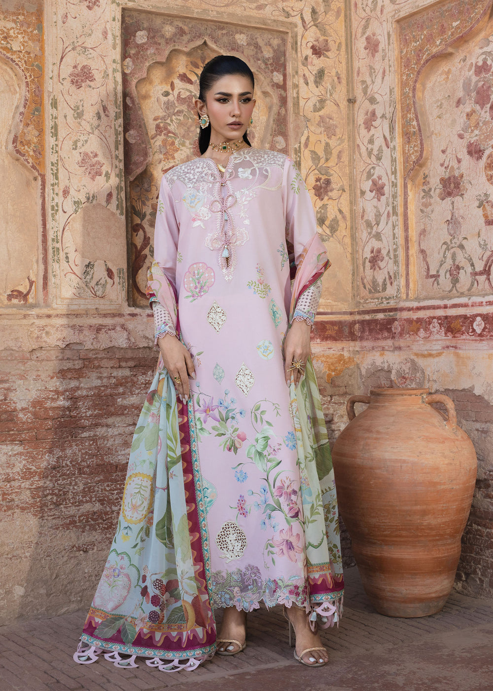 Saira Shakira | Bloom Lawn | MAELLE 1B - by Libasekhas - Registered Vendor of : Saira Rizwan - 100% Original Designer Dress