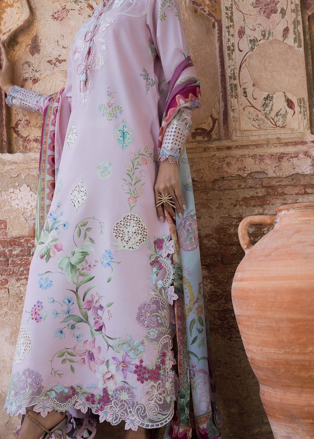 Saira Shakira | Bloom Lawn | MAELLE 1B - by Libasekhas - Registered Vendor of : Saira Rizwan - 100% Original Designer Dress