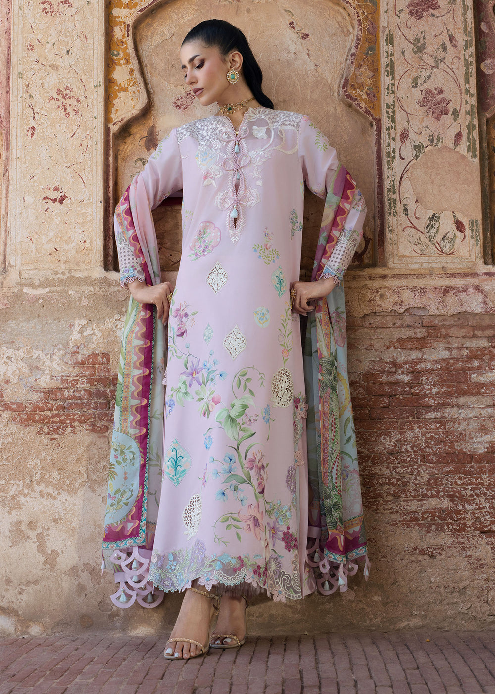 Saira Shakira | Bloom Lawn | MAELLE 1B - by Libasekhas - Registered Vendor of : Saira Rizwan - 100% Original Designer Dress