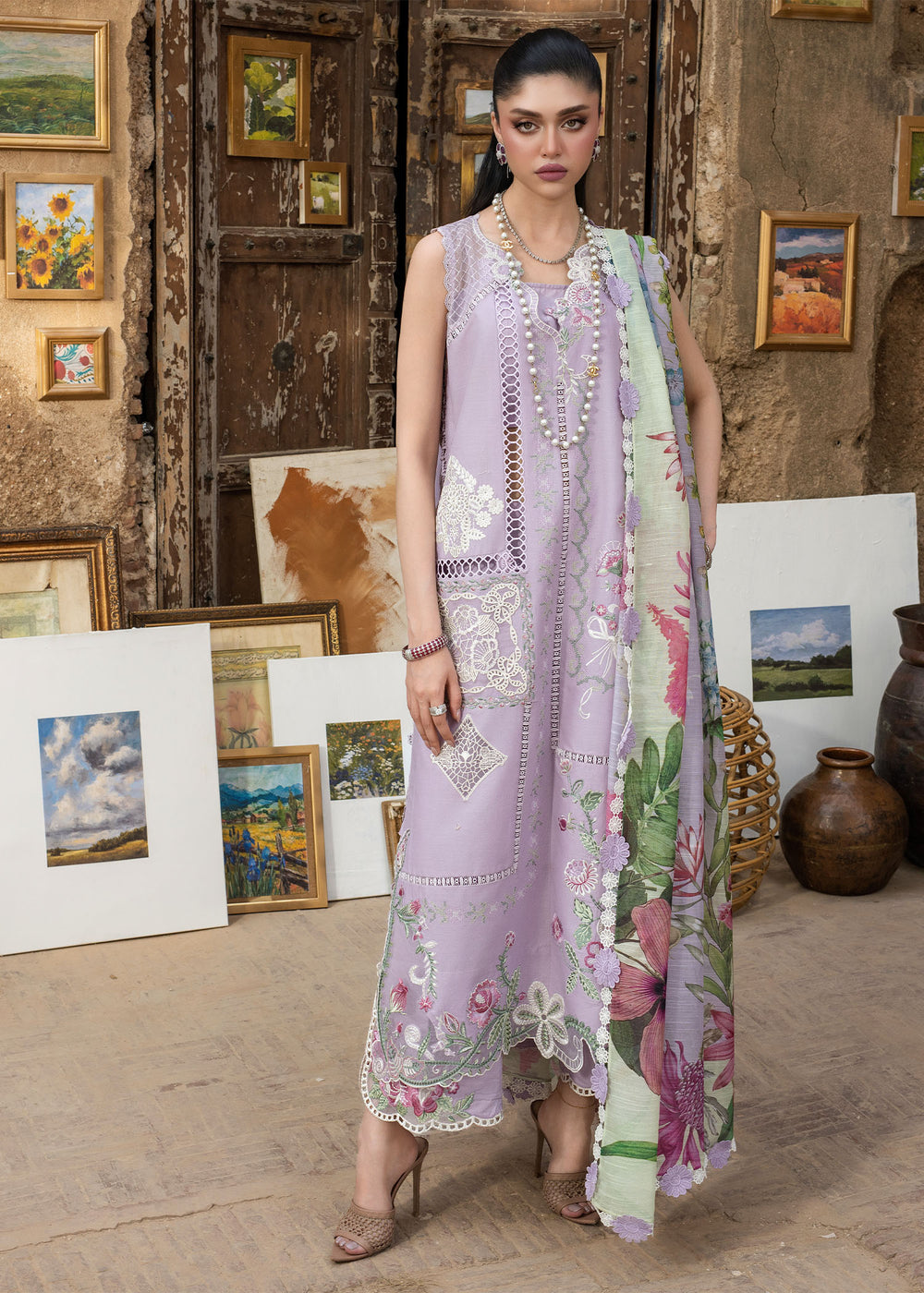 Saira Shakira | Bloom Lawn | IRIS 1B - by Libasekhas - Registered Vendor of : Saira Rizwan - 100% Original Designer Dress