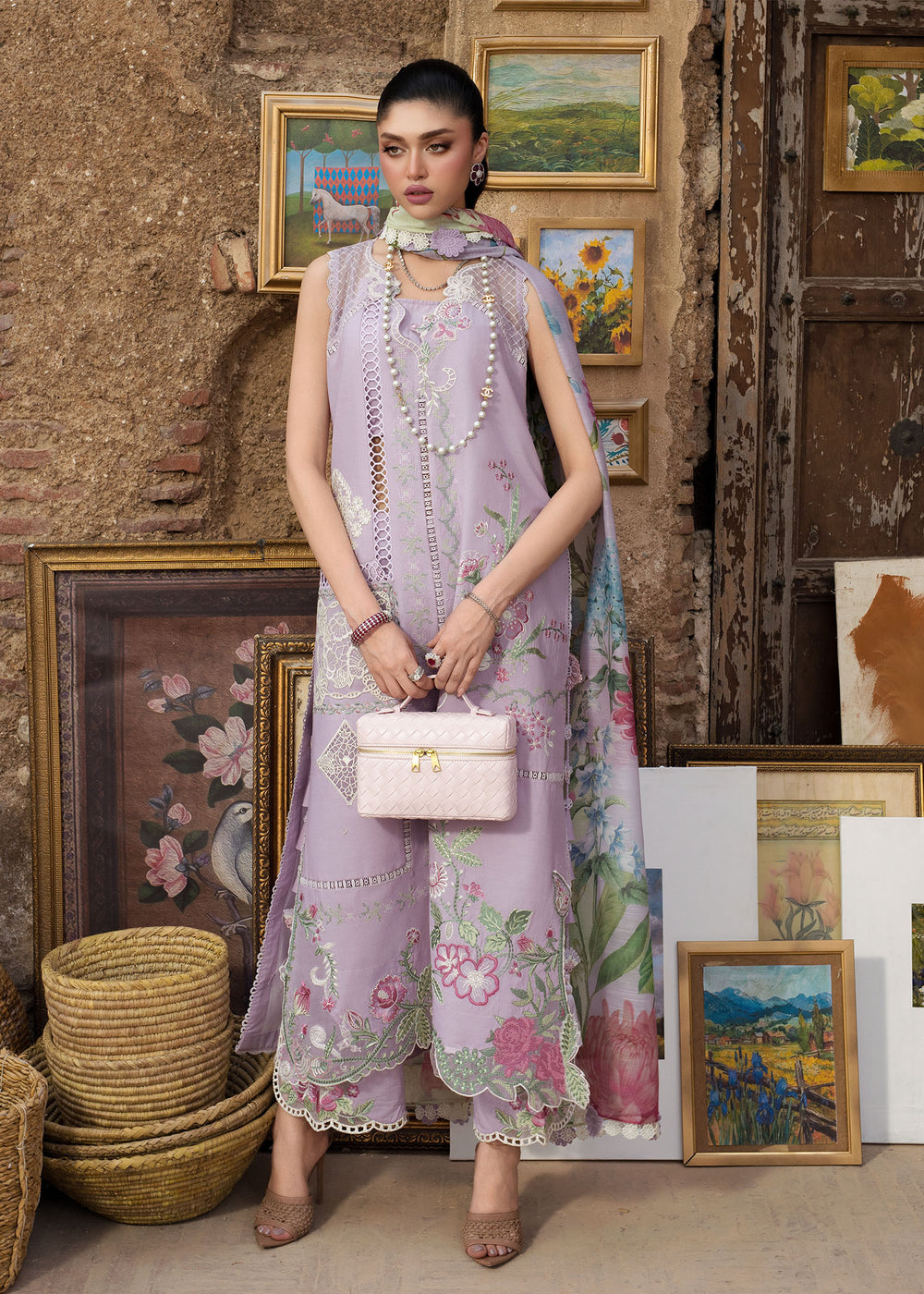 Saira Shakira | Bloom Lawn | IRIS 1B - by Libasekhas - Registered Vendor of : Saira Rizwan - 100% Original Designer Dress