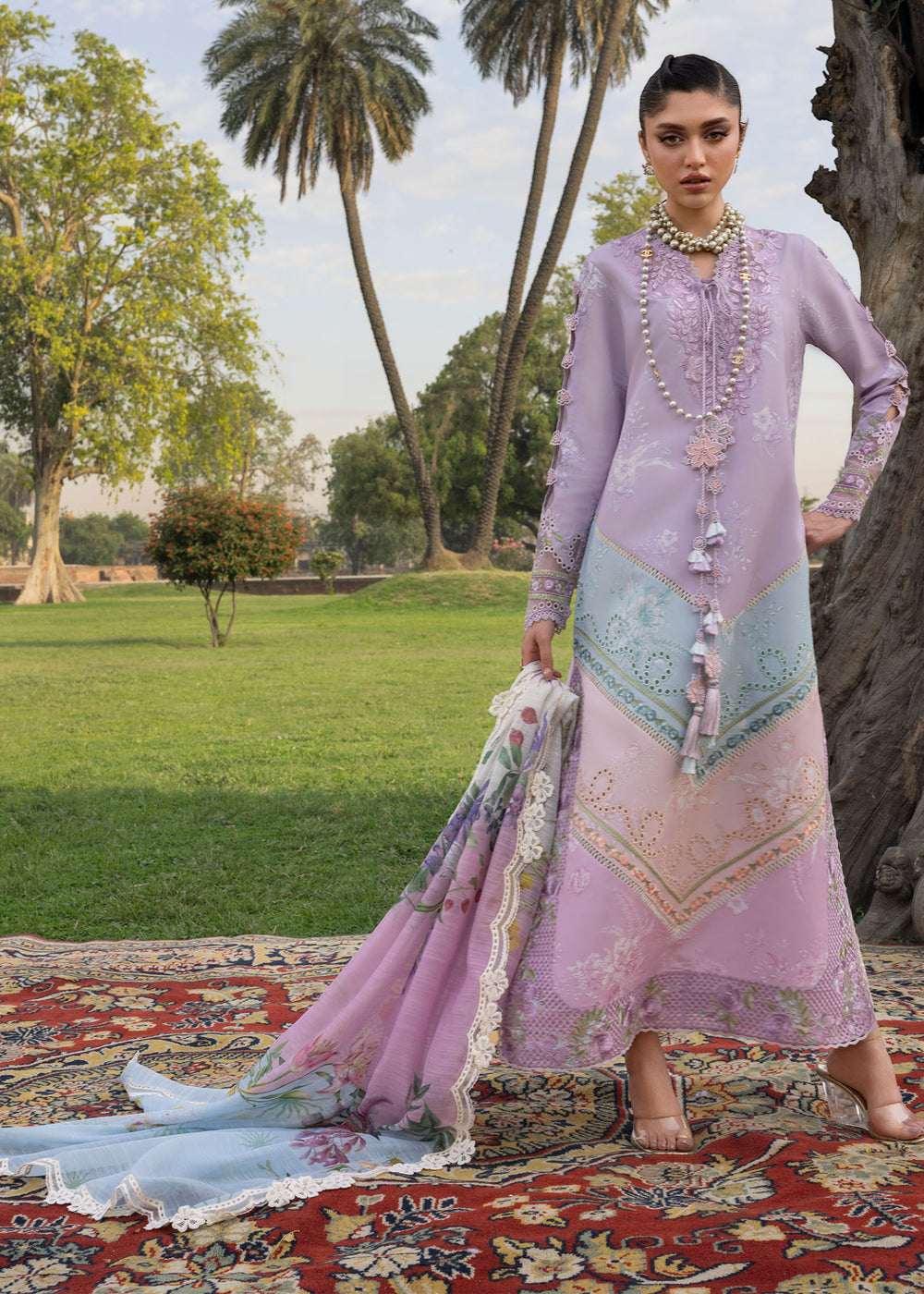 Saira Shakira | Bloom Lawn | AVA 1B - by Libasekhas - Registered Vendor of : Saira Rizwan - 100% Original Designer Dress