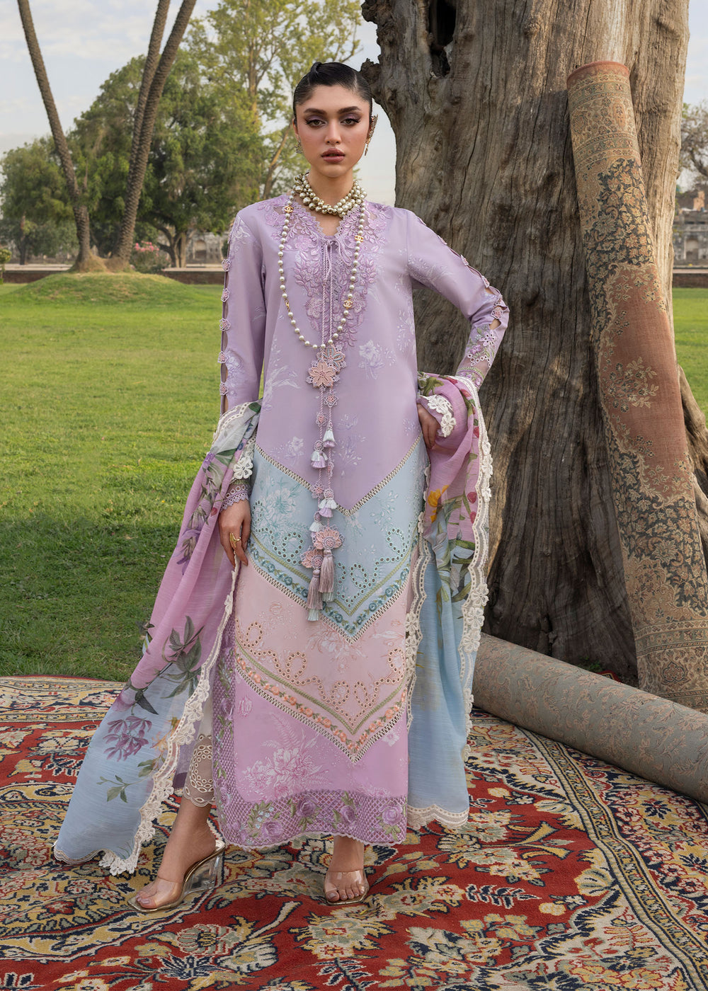 Saira Shakira | Bloom Lawn | AVA 1B - by Libasekhas - Registered Vendor of : Saira Rizwan - 100% Original Designer Dress