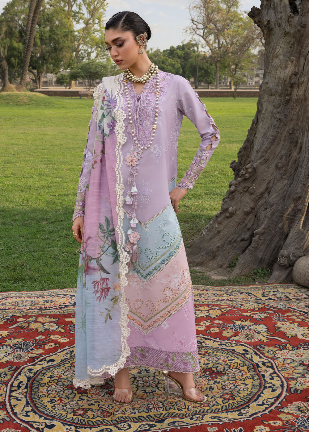Saira Shakira | Bloom Lawn | AVA 1B - by Libasekhas - Registered Vendor of : Saira Rizwan - 100% Original Designer Dress