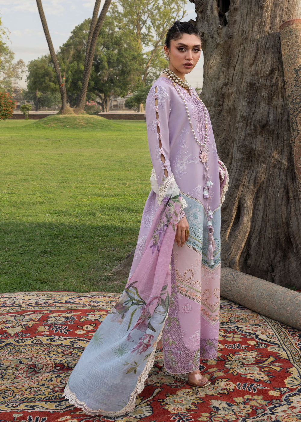 Saira Shakira | Bloom Lawn | AVA 1B - by Libasekhas - Registered Vendor of : Saira Rizwan - 100% Original Designer Dress