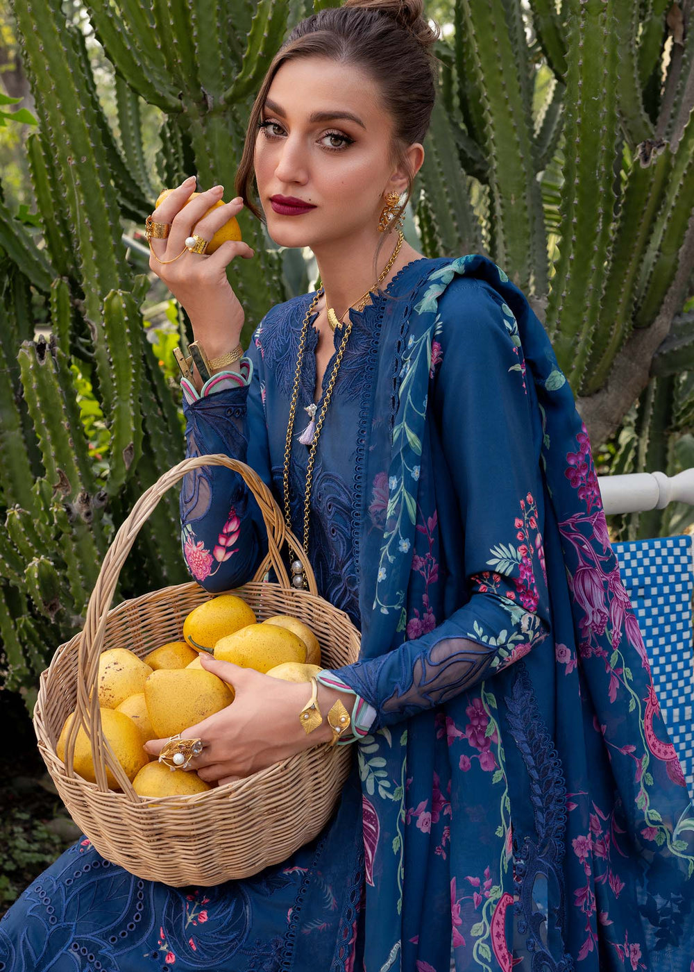 Saira Shakira | Bloom Lawn | ZELIE 1B - by Libasekhas - Registered Vendor of : Saira Rizwan - 100% Original Designer Dress