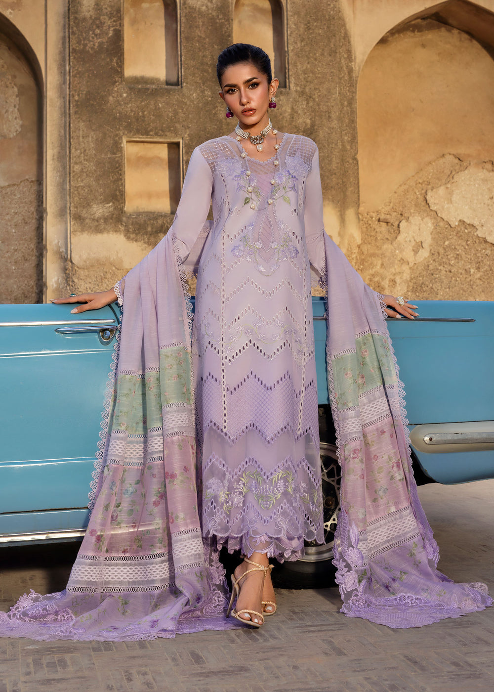 Saira Shakira | Bloom Lawn | AMBRE 1A - by Libasekhas - Registered Vendor of : Saira Shakira - 100% Original Designer Dress