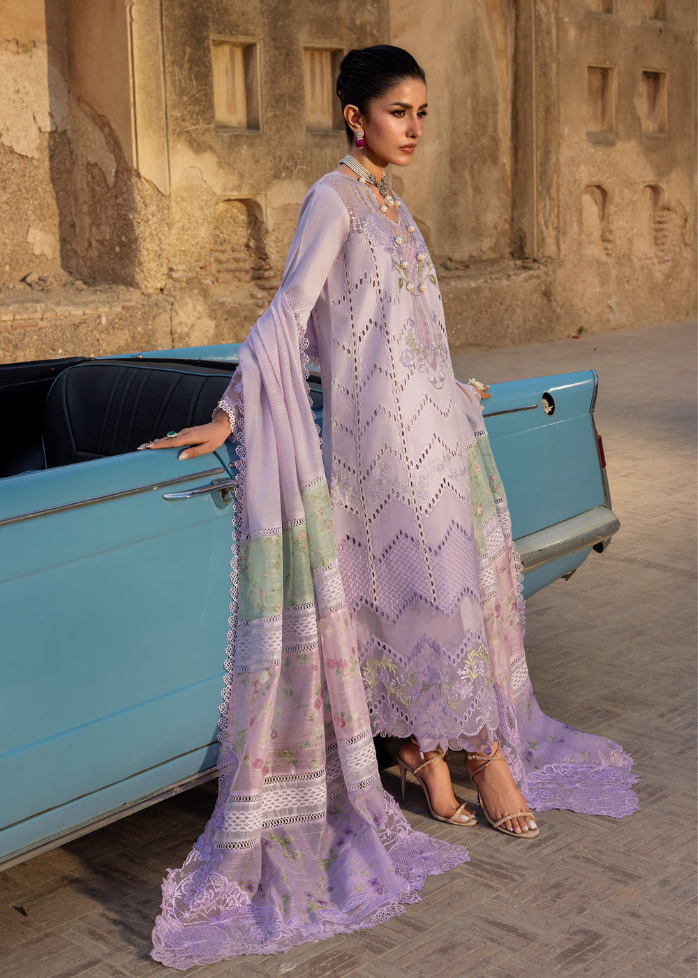 Saira Shakira | Bloom Lawn | AMBRE 1A - by Libasekhas - Registered Vendor of : Saira Shakira - 100% Original Designer Dress