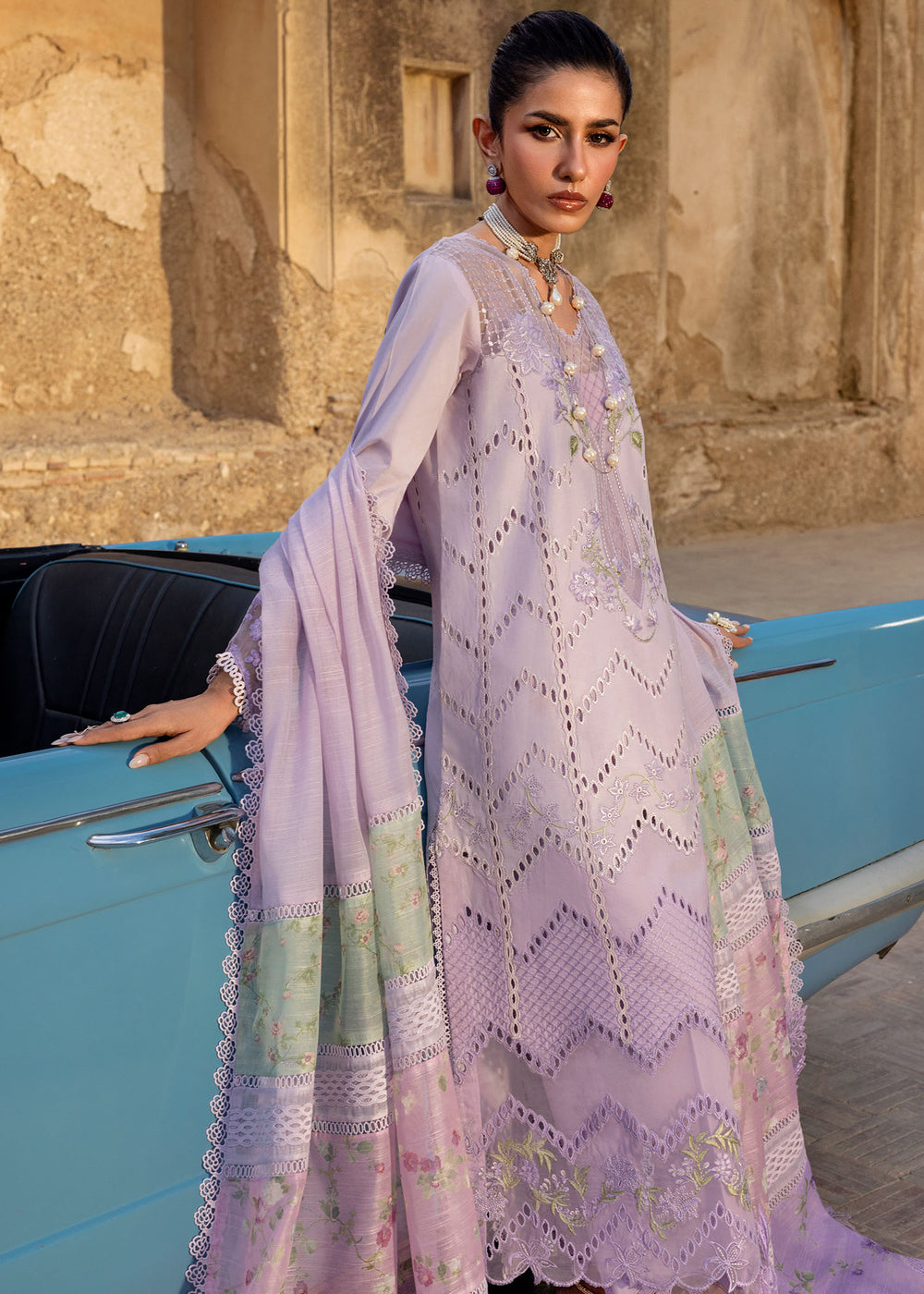 Saira Shakira | Bloom Lawn | AMBRE 1A - by Libasekhas - Registered Vendor of : Saira Shakira - 100% Original Designer Dress
