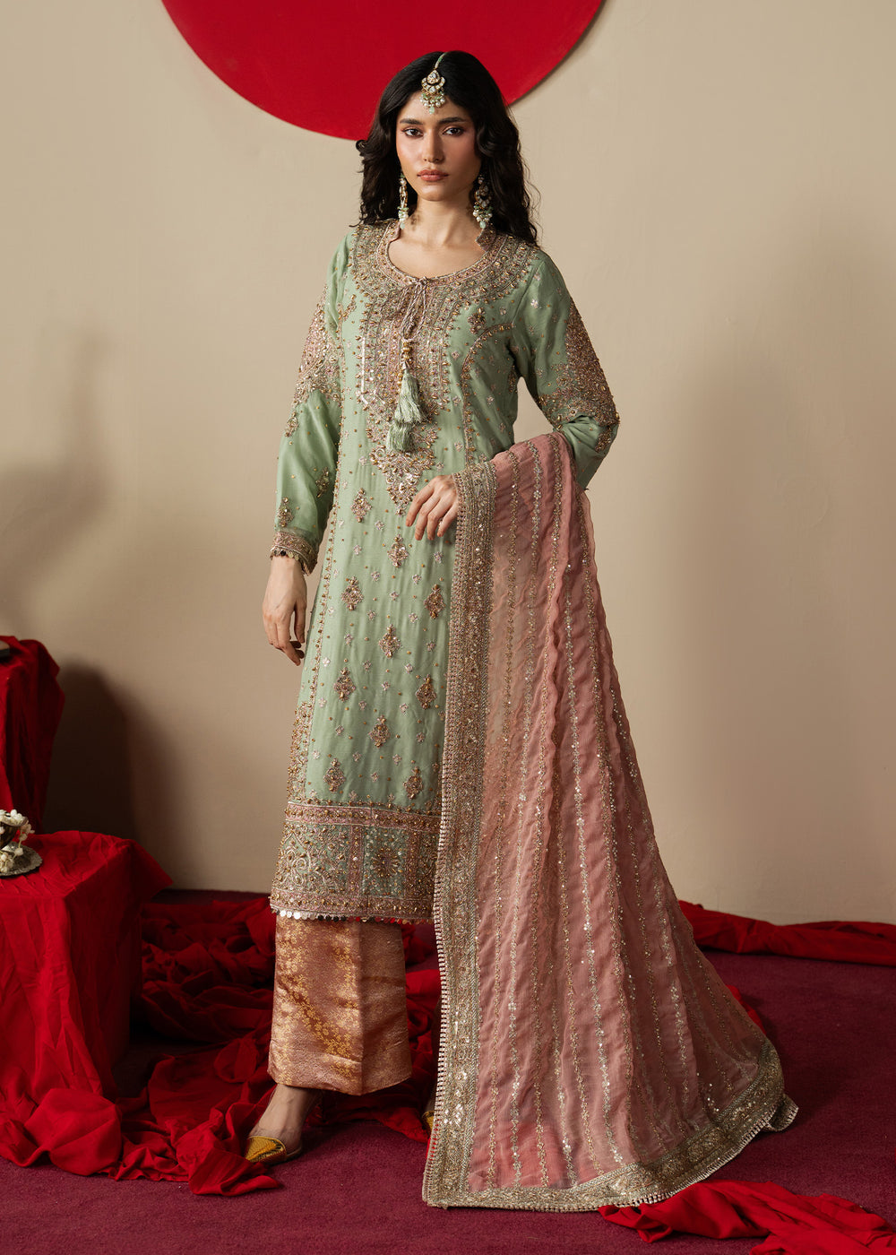 Haseens | Gulal Formals | Mahroza - by Libasekhas UK - Registered Vendor of : Haseens - 100% Original Designer Dress
