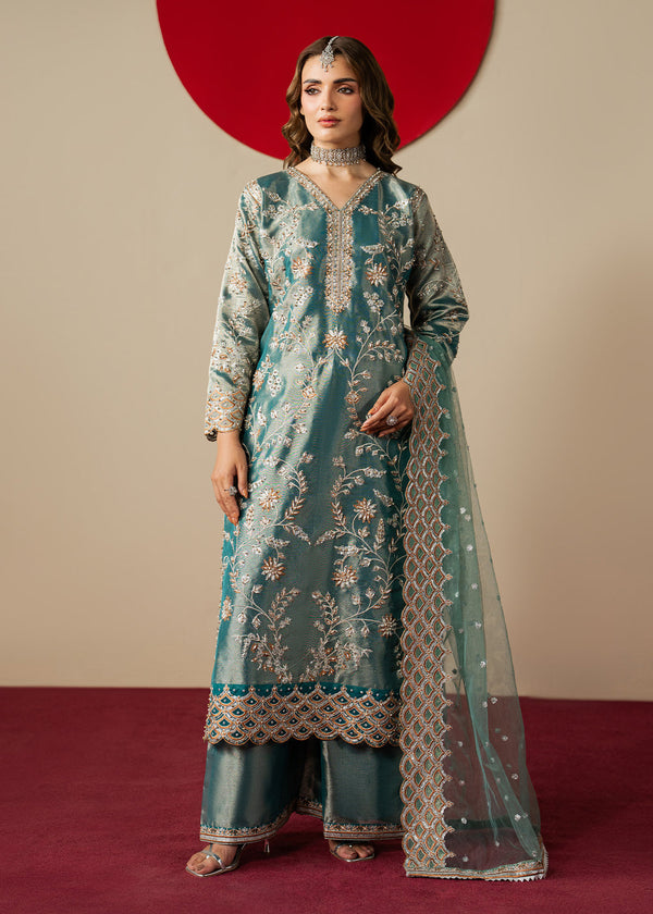 Haseens | Gulal Formals | Aroha - by Libasekhas UK - Registered Vendor of : Haseens - 100% Original Designer Dress