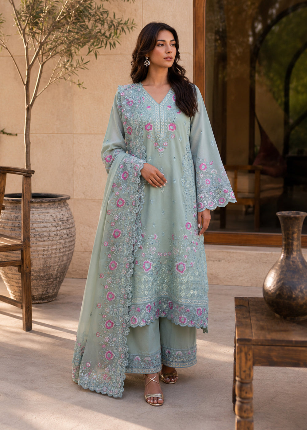 Haseens | Raha Pret | Almas - by Libasekhas UK - Registered Vendor of : Haseens - 100% Original Designer Dress
