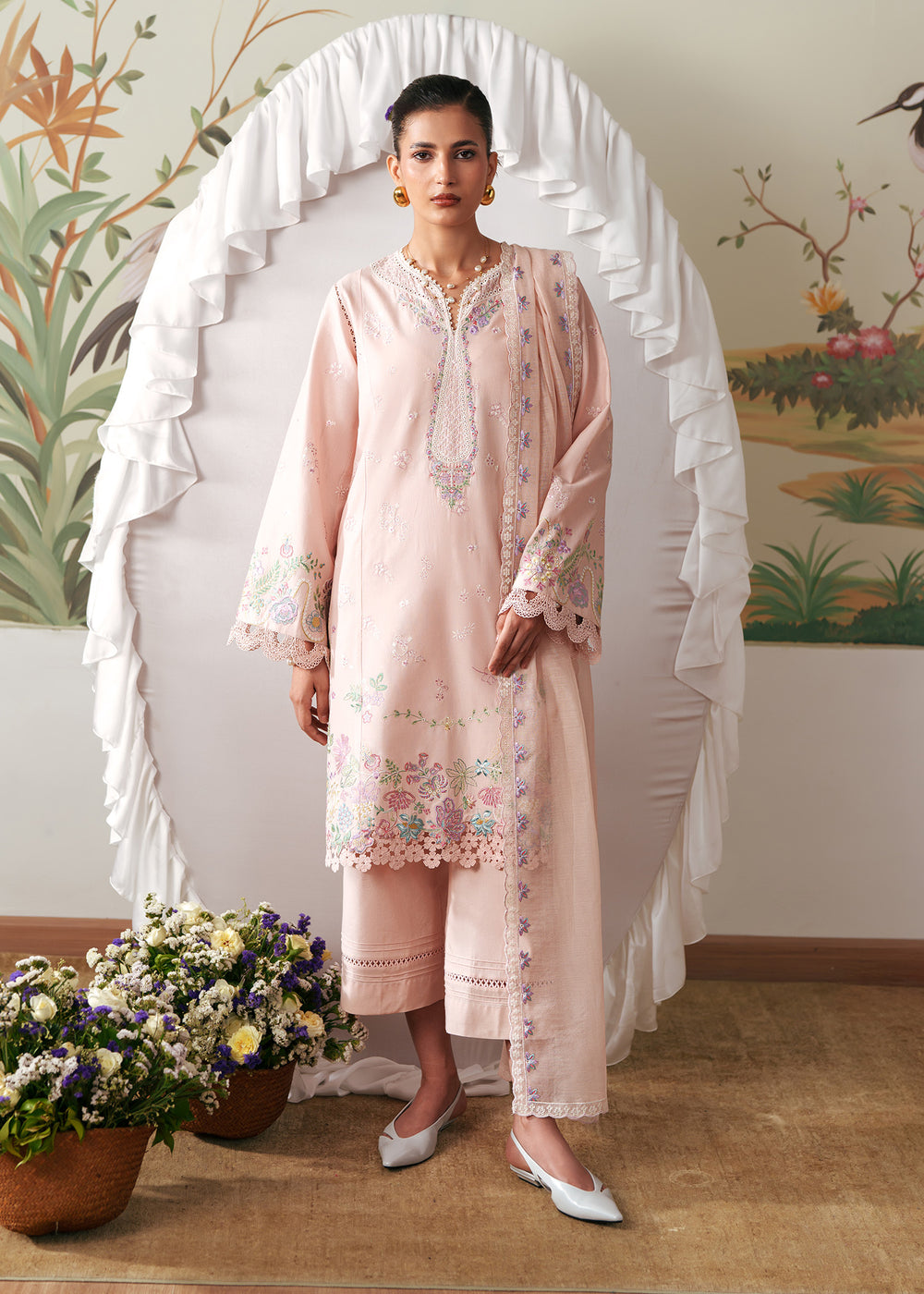 Sadaf Fawad Khan | Solace 26 | Peony - by Libasekhas UK - Registered Vendor of : Sadaf Fawad Khan - 100% Original Designer Dress
