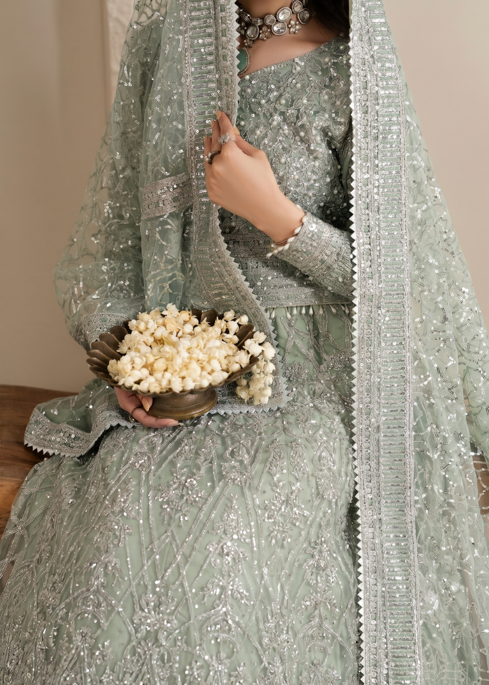 Haseens | Sakhiyan Formals | Nada - by Libasekhas UK - Registered Vendor of : Haseens - 100% Original Designer Dress