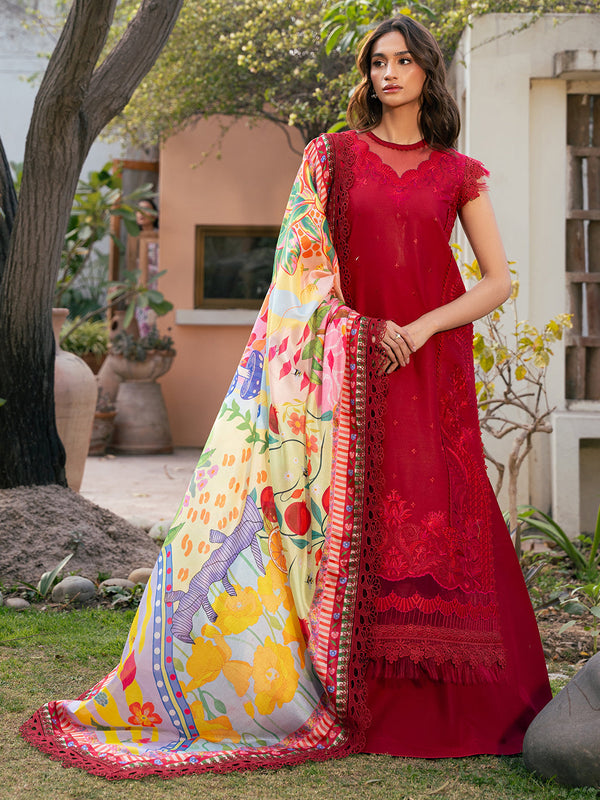 Bin Ilyas | Hazel Printed Lawn 25 | 2071 - B - by - Libasekhas UK - Registered Vendor of : Bin Ilyas - 100% Original Designer Dresss