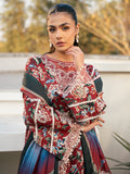 Bin Ilyas | Hazel Printed Lawn 25 | 2076 - B - by - Libasekhas UK - Registered Vendor of : Bin Ilyas - 100% Original Designer Dresss