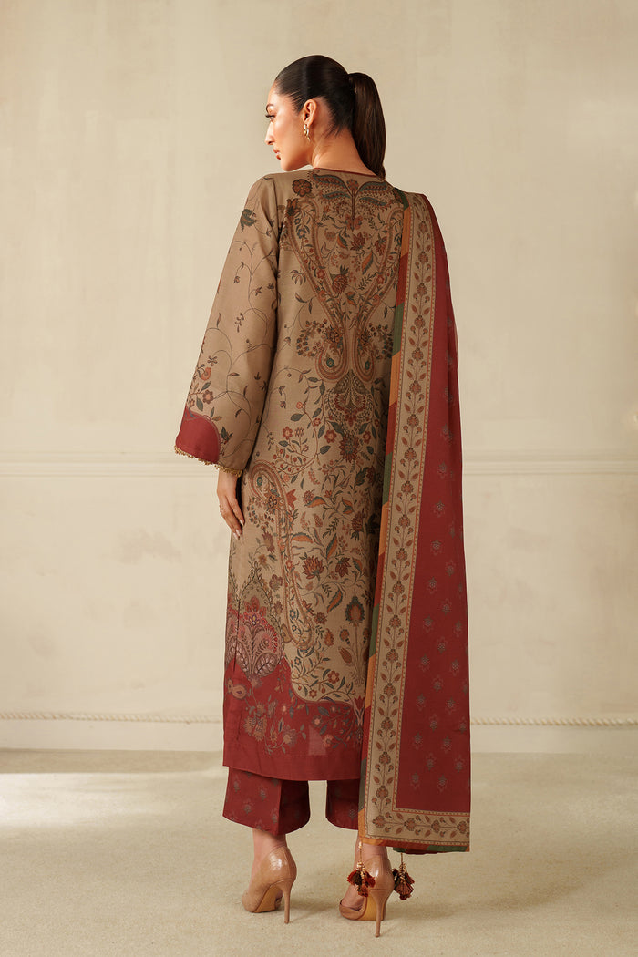 Baroque | Luxury Pret 25 | UF-4345 - by Libasekhas UK - Registered Vendor of : Baroque - 100% Original Designer Dress