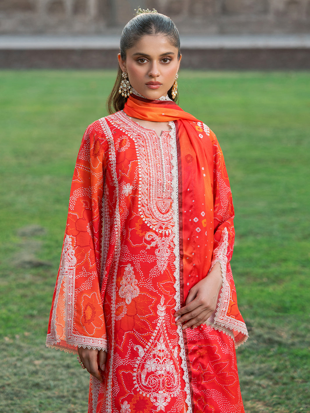 Bin Ilyas | Naqsh Naaz Luxury Lawn 25 | 2084 - A - by - Libasekhas UK - Registered Vendor of : Bin Ilyas - 100% Original Designer Dresss