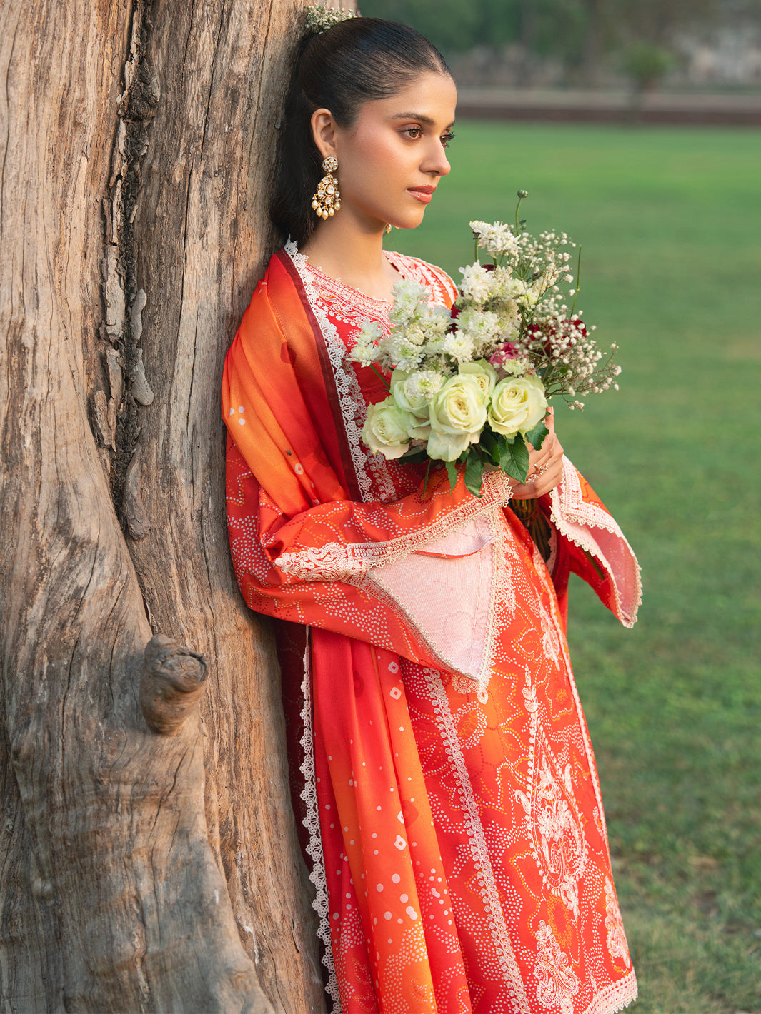 Bin Ilyas | Naqsh Naaz Luxury Lawn 25 | 2084 - A - by - Libasekhas UK - Registered Vendor of : Bin Ilyas - 100% Original Designer Dresss