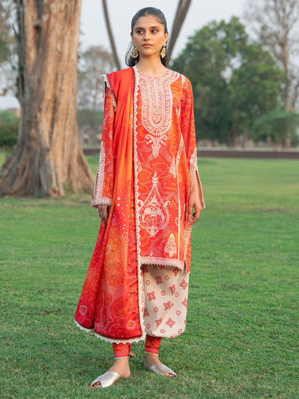 Bin Ilyas | Naqsh Naaz Luxury Lawn 25 | 2084 - A - by - Libasekhas UK - Registered Vendor of : Bin Ilyas - 100% Original Designer Dresss