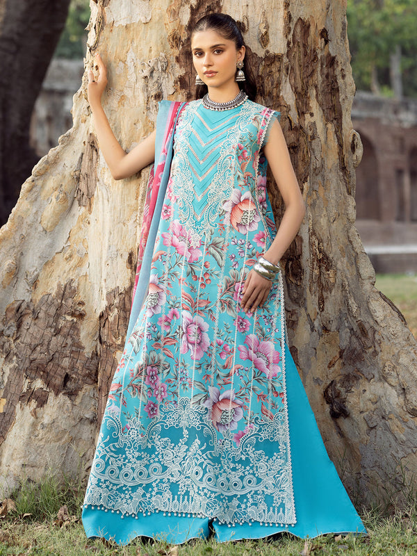 Bin Ilyas | Naqsh Naaz Luxury Lawn 25 | 2085 - B - by - Libasekhas UK - Registered Vendor of : Bin Ilyas - 100% Original Designer Dresss