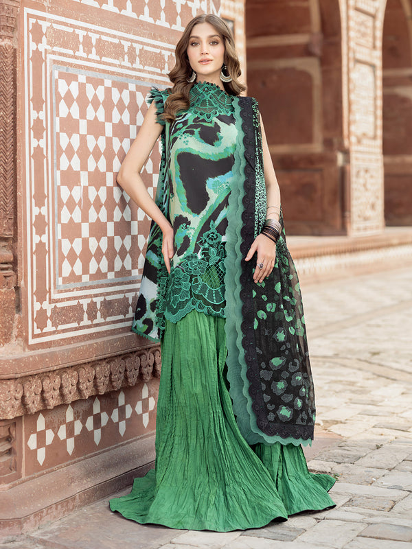 Bin Ilyas | Naqsh Naaz Luxury Lawn 25 | 2086 - A - by - Libasekhas UK - Registered Vendor of : Bin Ilyas - 100% Original Designer Dresss