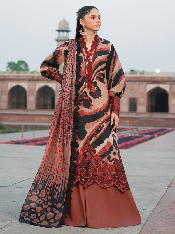 Bin Ilyas | Naqsh Naaz Luxury Lawn 25 | 2086 - C - by - Libasekhas UK - Registered Vendor of : Bin Ilyas - 100% Original Designer Dresss
