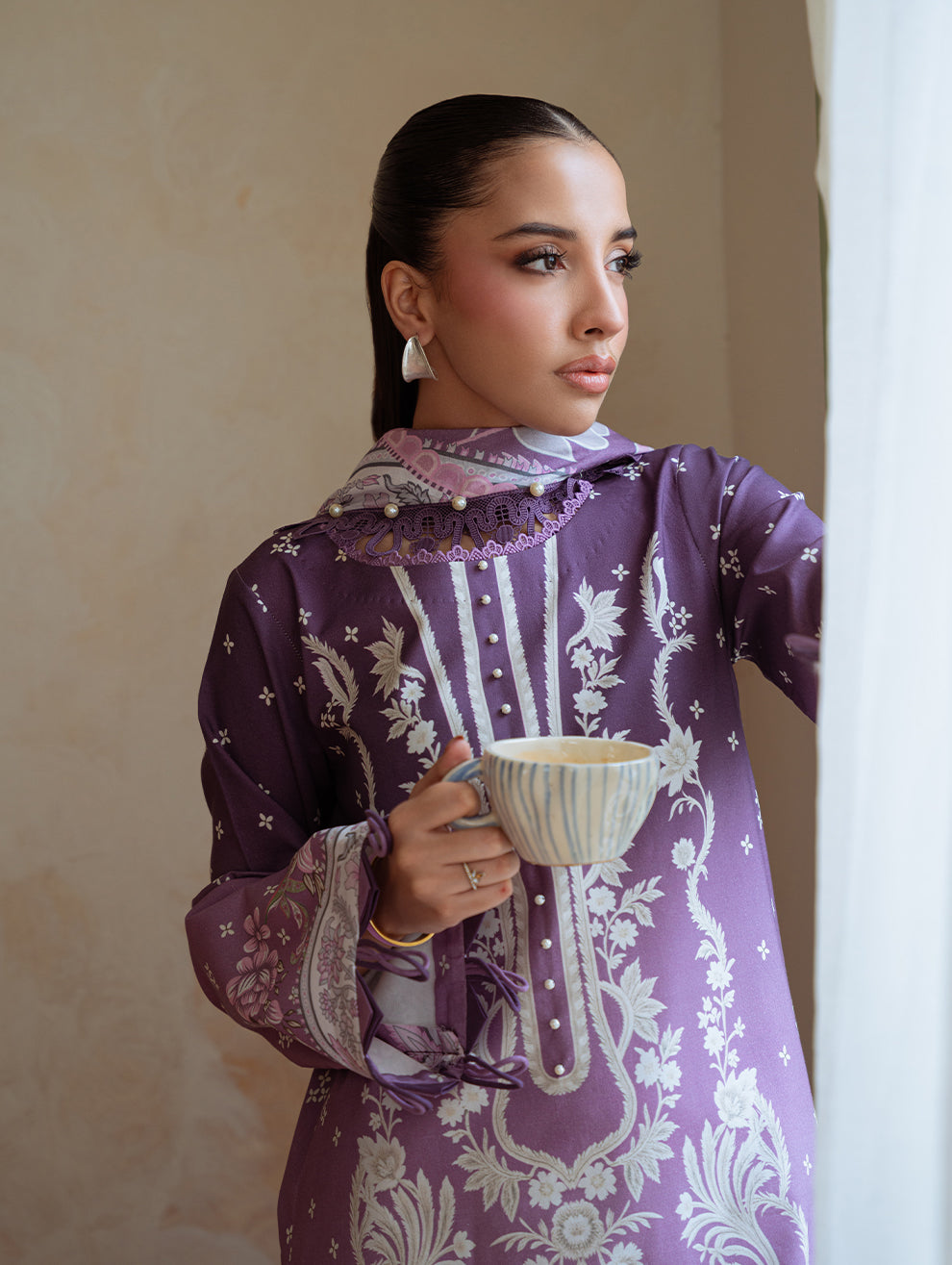 Jade | Cambric 25 | URBANE CAMBRIC PRINTS 2025 J - by Libasekhas UK - Registered Vendor of : Jade - 100% Original Designer Dress