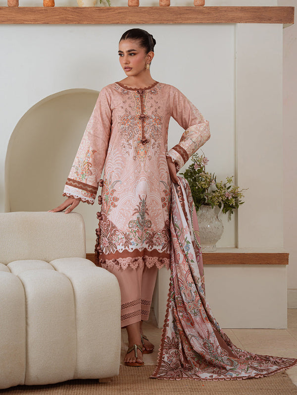 Jade | Cambric 25 | URBANE CAMBRIC PRINTS 2025 O - by Libasekhas UK - Registered Vendor of : Jade - 100% Original Designer Dress