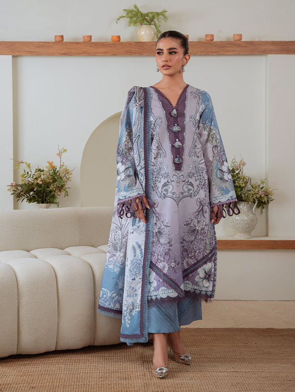 Jade | Cambric 25 | URBANE CAMBRIC PRINTS 2025 AF - by Libasekhas UK - Registered Vendor of : Jade - 100% Original Designer Dress