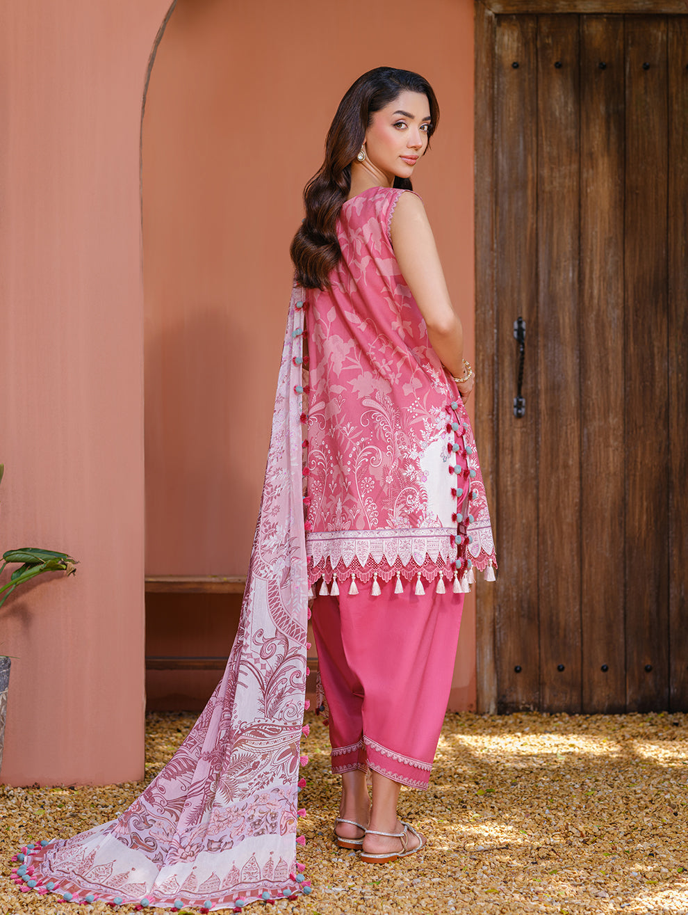 Jade | Cambric 25 | URBANE EMBROIDERED CAMBRIC 25 MUL - by Libasekhas UK - Registered Vendor of : Jade - 100% Original Designer Dress