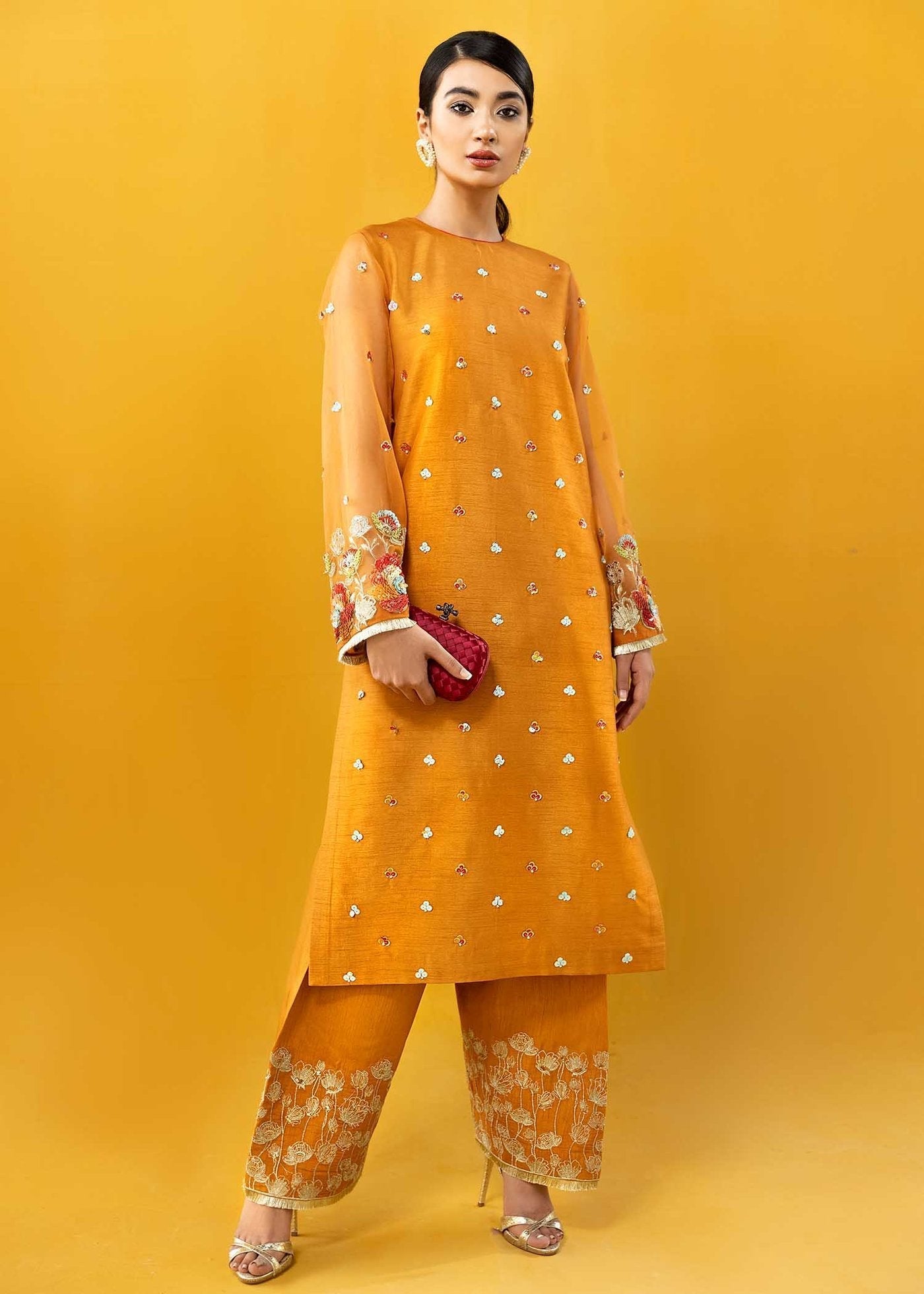 Hana | Vibrant Beyond | Floral Fantasy-VB-1002 - by - Libasekhas UK - Registered Vendor of : Hana - 100% Original Designer Dresss