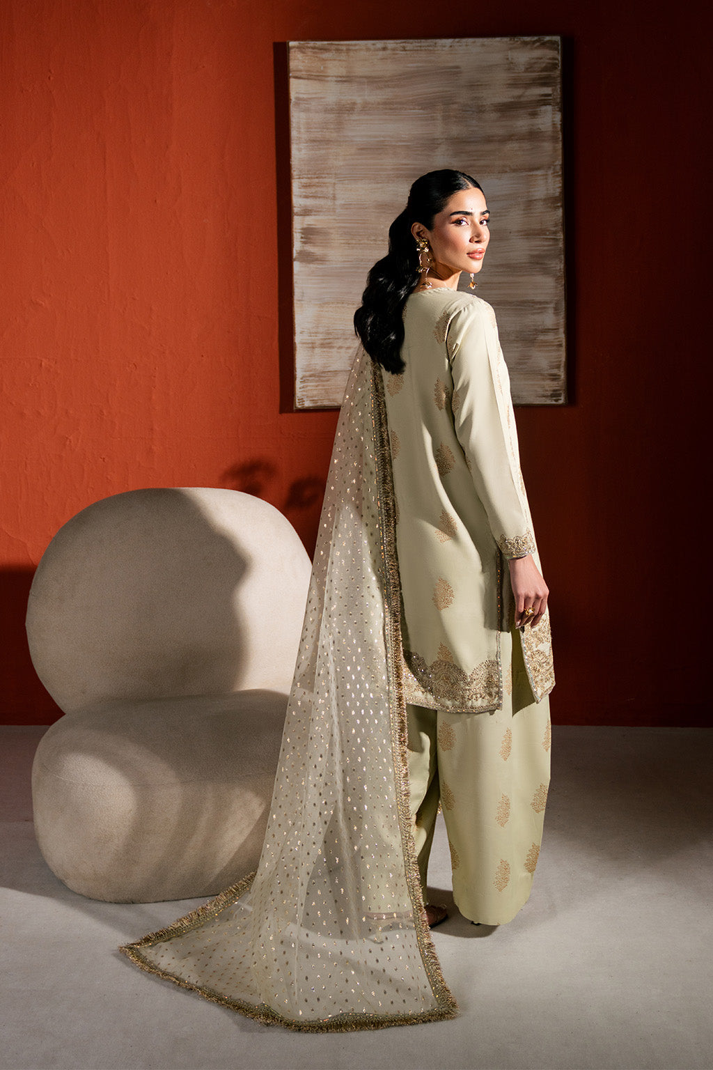 Neeshay | Raw Silk | RTW-RS-04 - by Libasekhas UK - Registered Vendor of : Neeshay - 100% Original Designer Dress