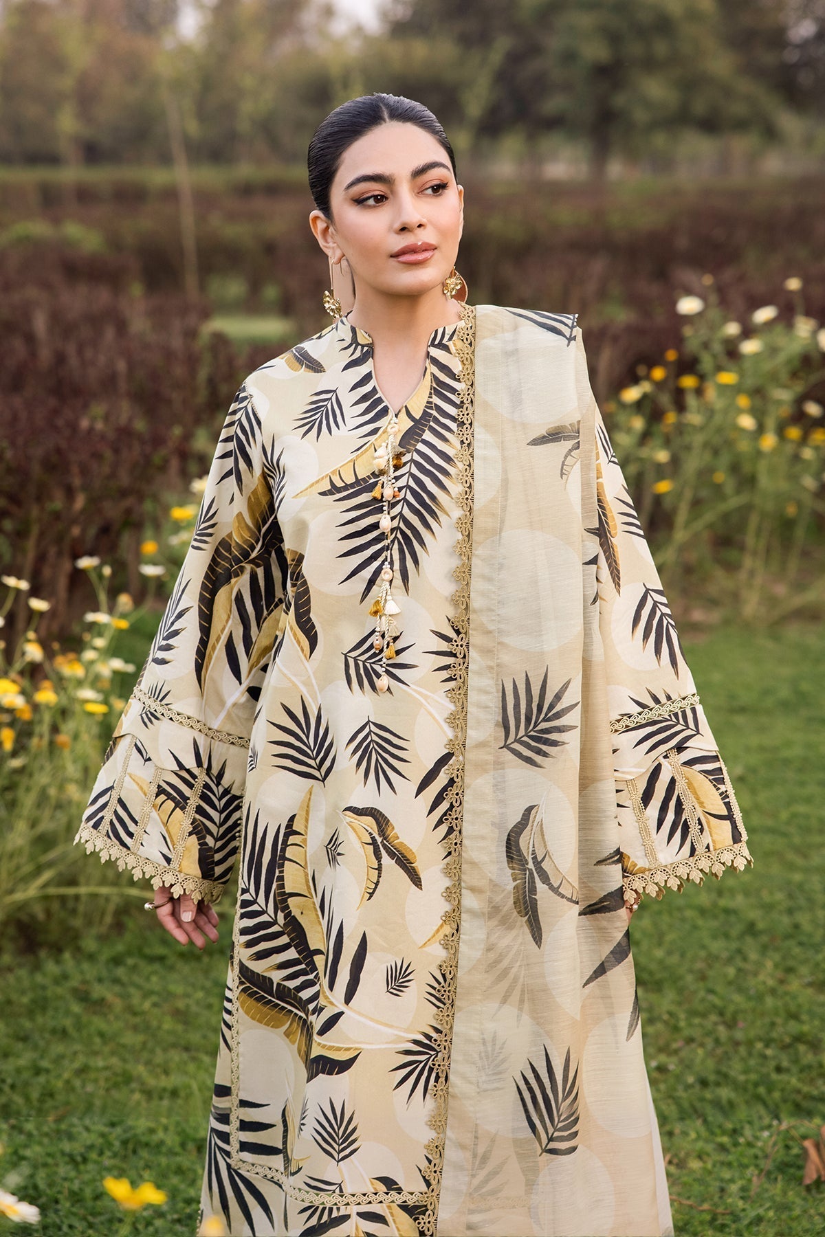 Alizeh | Sheen Lawn Prints 24 | DAFFODIL - by - Libasekhas UK - Registered Vendor of : Alizeh - 100% Original Designer Dresss