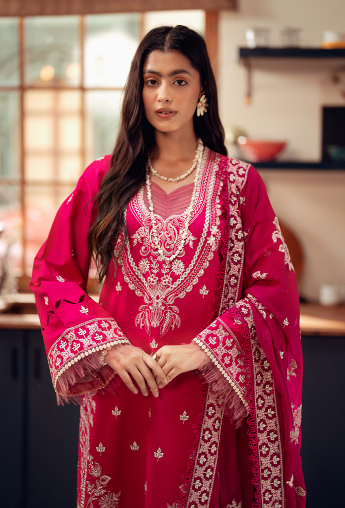 Humdum | Lala Rukh Lawn | Lalarukh - D06 - by - Libasekhas UK - Registered Vendor of : Humdum - 100% Original Designer Dresss
