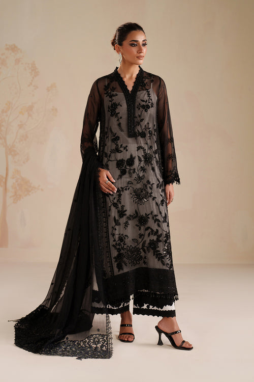 Baroque | Formals Collection | EMBROIDERED CHIFFON UF-4365 - by Libasekhas UK - Registered Vendor of : Baroque - 100% Original Designer Dress