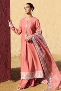 Cross Stitch | Eid Lawn 24 | MULBERRY BLUSH - by - Libasekhas UK - Registered Vendor of : Cross Stitch - 100% Original Designer Dresss