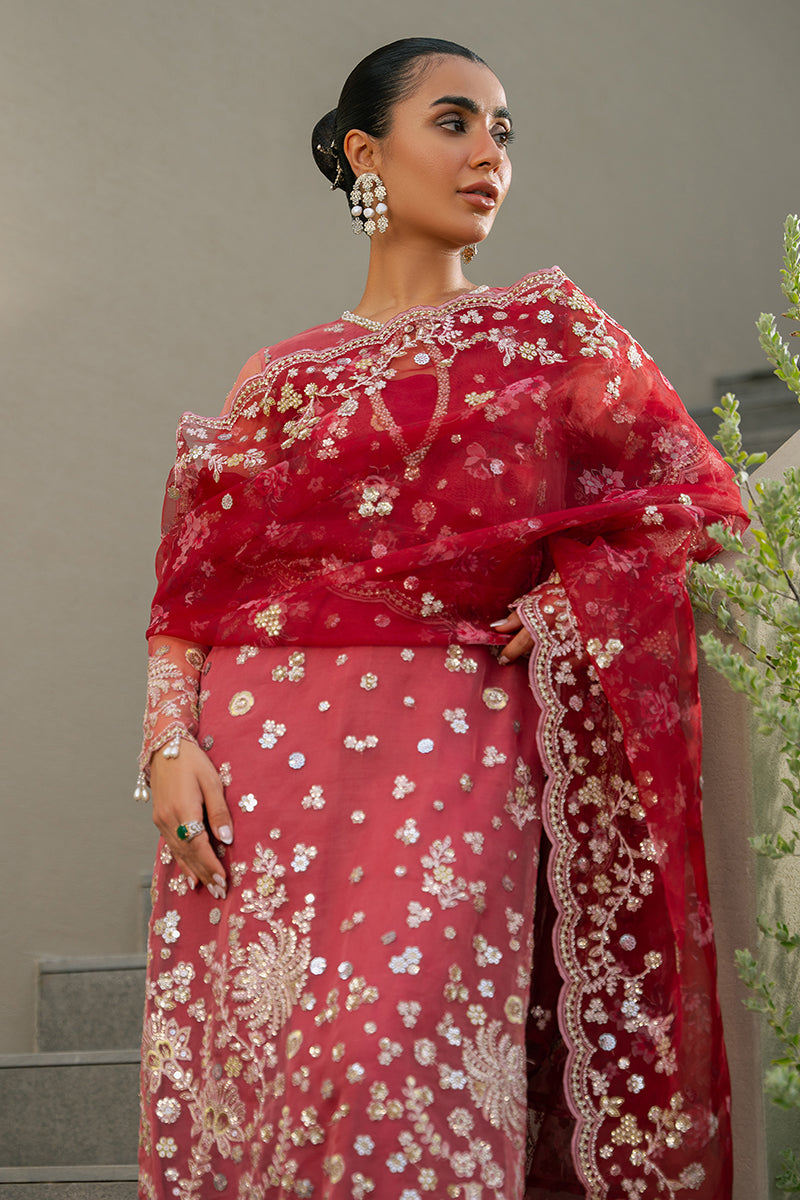 Cross Stitch | Wedding Collection 24 | CRIMSON FIRE - by - Libasekhas UK - Registered Vendor of : Cross Stitch - 100% Original Designer Dresss